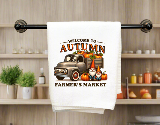 Welcome to autumn farmers market