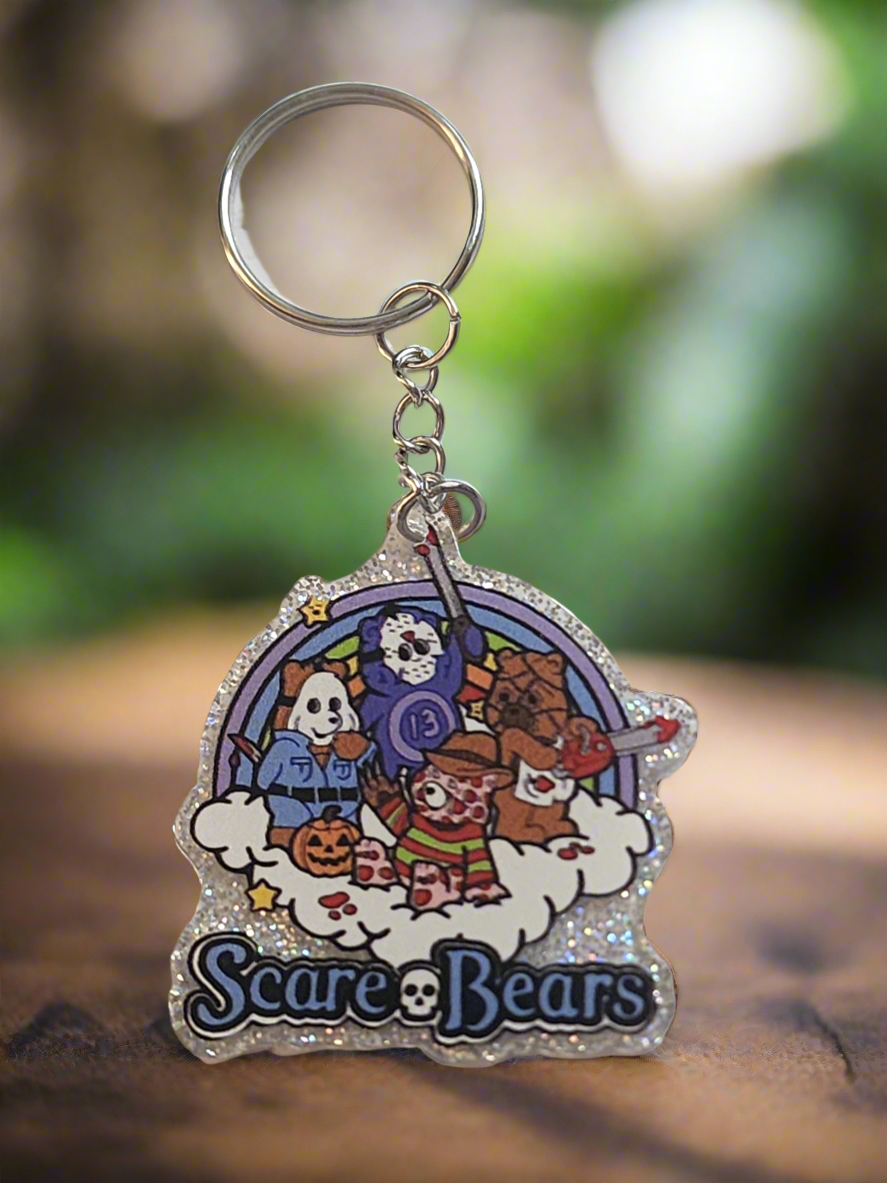 Scare bears keychain